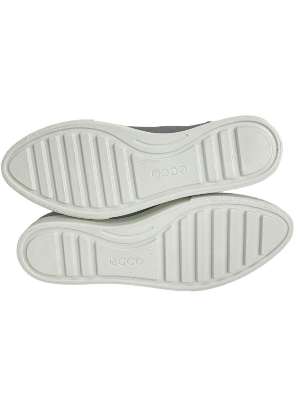 Ecco Shoes Women's Sz 41 US 10-10.5 Gillian Gray Leather Sneaker Point $180 Nib - Picture 8 of 11